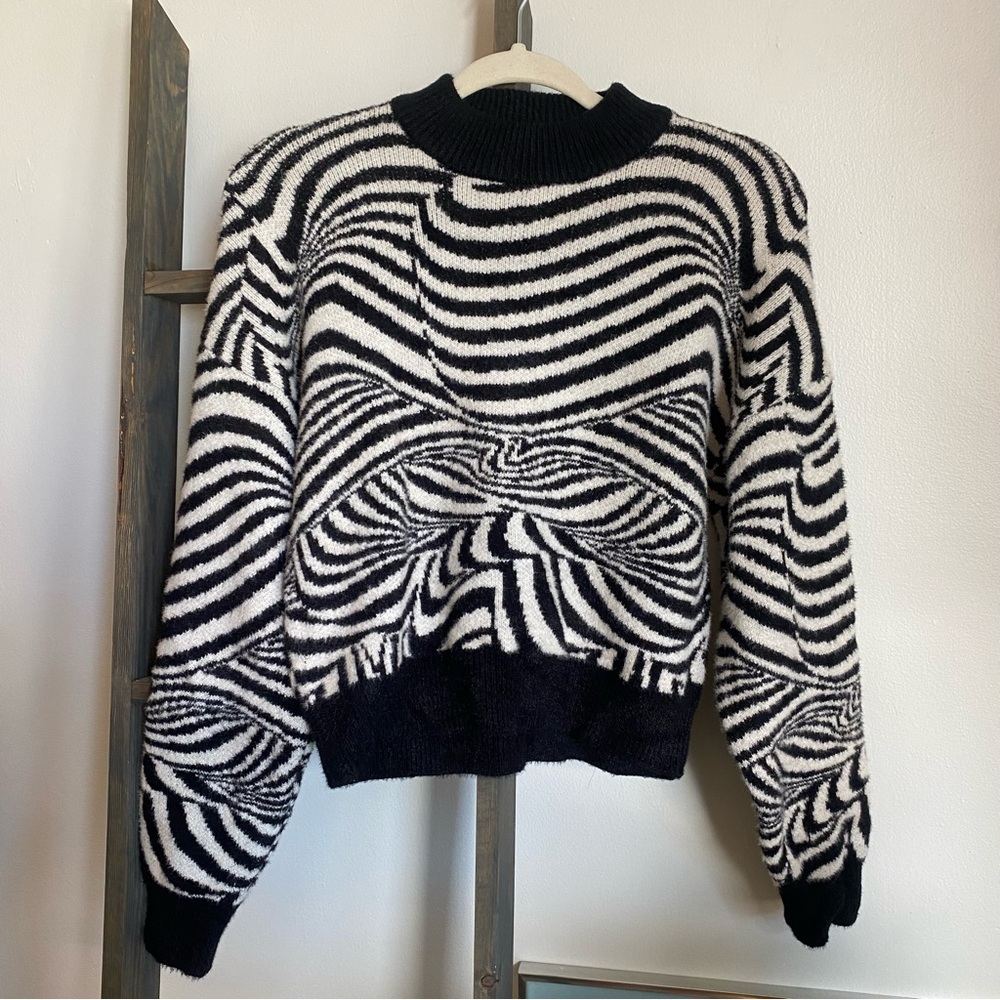 Fluffy Optical Sweater